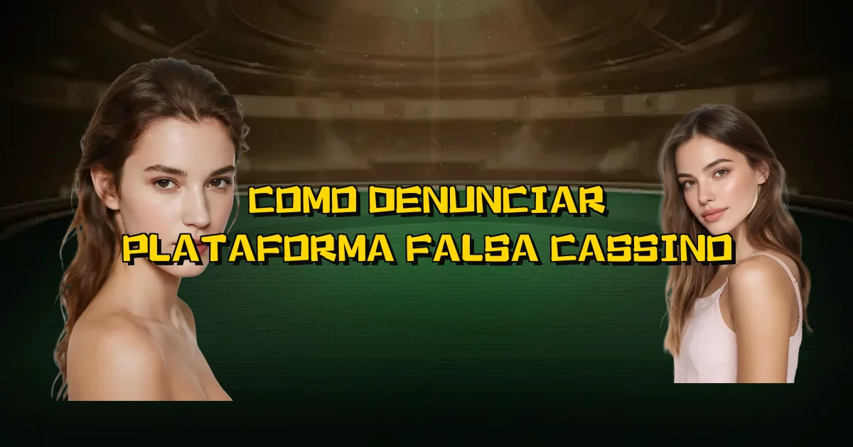 Como Denunciar Plataforma Falsa Cassino Oficial