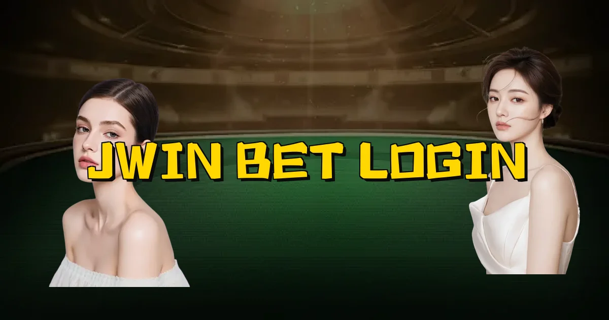 Jwin Bet Login Oficial